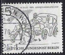 Berlin Poste Obl Yv:305 Mi:330 H.Zille Droschekenkutscher (Beau Cachet Rond) - Used Stamps