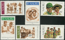 Nauru 1982 SG256-261 Scouts Set MNH - Nauru