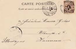 Monaco: 1900: Ansichtskarte Nach Hannover - Altri & Non Classificati