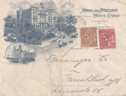 Monaco: 1907: Brief Nach Frankfurt - Altri & Non Classificati