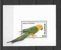 Niuafo'ou 2018 Birds - Parrots MS MNH - Parrots