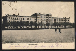 AK Kehl A. Rhein, Partie An Der Pionierkaserne  - Kehl