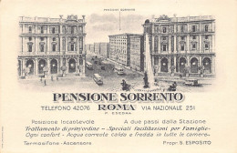 ROMA - Pensione Sorrento, Via Nazionale 252 - Bars, Hotels & Restaurants