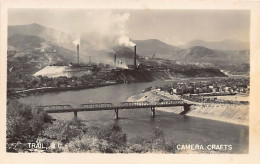 Canada - TRAIL (BC) Bird's Eye View - REAL PHOTO - Publ. Camera Crafts  - Autres & Non Classés