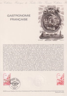 1980 FRANCE Document De La Poste Gastronomie Française N° 2077 - Documenten Van De Post
