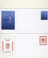 Monaco Enveloppes N° 322 Et 323 Neuves - Altri & Non Classificati