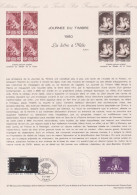 1980 FRANCE Document De La Poste Journée Du Timbre 1980 N° 2078 - Documenten Van De Post