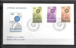 1967 - FDC - CHYPRE - 49 - 1967