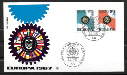 1967 - FDC - ALLEMAGNE - 48 - 1967