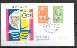 1966 - FDC - MONACO - 47 - 2 - 1966