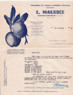 21-L.Maurice.......Pépinières De Vignes & D'Arbres Fruitiers...Chassagne-Montrachet....(Côte-d'Or)....1949 - Agriculture