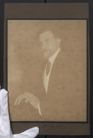 Fotografie Dr. A. Dolensky, Prag / Praha, Portrait Frantisek Xaver Harlas, Tschechischer Kunstmaler Um 1913  - Famous People