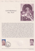1980 FRANCE Document De La Poste Cathédrale Du Puy N° 2084 - Documenten Van De Post