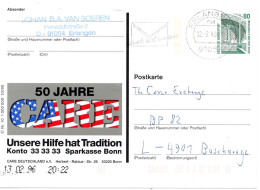 67042 - Bund - 1996 - 80Pfg SWK GABildKte "CARE" ERLANGEN - ... -> Luxemburg - Buste Private - Usati