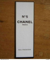 Carte Chanel N°5 Eau Première - Modern (vanaf 1961)