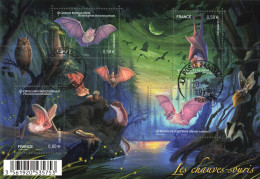 FRANCE 2013 BLOC OBLITERE  LES CHAUVES SOURIS  - F 4739 - Used