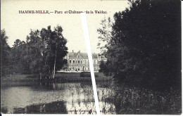 HAMME-MILLE - Parc Et Château De La Valduc (Ligne Blanche Fictive) - Beauvechain