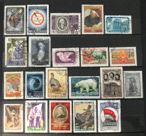 Lot De 72 Timbres Oblitérés Urss 1957/1958/1959 - Usati