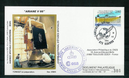 Espace 1994 08 10 - CNES - Ariane V66 - Satellite TURKSAT 1B - Europe