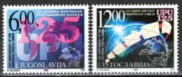 Yugoslavia 1999 - Universal Postal Union (UPU) - 125th Anniversary - Mi 2926-2927 - MNH**VF - Unused Stamps