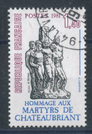 2177 Hommage Aux Martyrs De Châteaubriant - Cachet Rond - Gebraucht