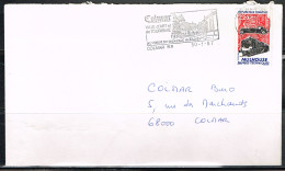 AUT-L84 - FRANCE N° 2450 Mulhouse Musées Techniques Sur Lettre 1987 - Lettres & Documents