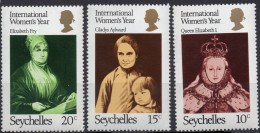 SEYCHELLES/1975/MNH/SC#331-3/ INTL. WOMEN YEAR / PARTIAL SET - Seychellen (...-1976)