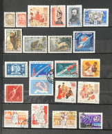 Lot De 39 Timbres Oblitérés Urss 1961 - Used Stamps