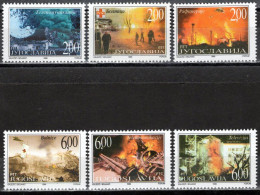 Yugoslavia 1999 - NATO Bombing In Yugoslavia - Mi 2945-2950 - MNH**VF - Unused Stamps