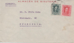 A ALEMANIA ALFONSO XIII VAQUER - Cartas & Documentos