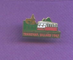 Rare Pins  Transvap Billard 1947 Train  Q239 - Billiards