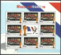Guyana 1998 Mi Sheet 6178 MNH  (LZS3 GYNark6178) - 1998 – France