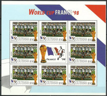 Guyana 1998 Mi Sheet 6200 MNH  (LZS3 GYNark6200) - 1998 – France