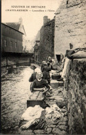 N°6285 W -cpa Chatelaudren -lavandières à L'usine- - Châtelaudren