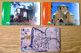 Cyprus - 3 Different Phone Cards - Used - 2 Scans - Cyprus