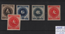 Rumänien Michel Cat.No. Mnh/** 1008/1011 A/B - Unused Stamps