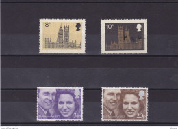 GB 1973  Yvert 695-696 + 700-701 NEUF** MNH Cote 4 Euros - Nuevos