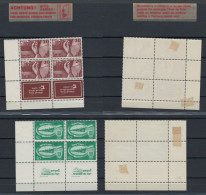 Israel 1950 Mi 30/31 Block Of 4 + Tabs + Margins MH, MLH - 2 Years Of Independence - Nuovi (con Tab)