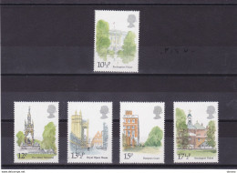 GB 1980 MONUMENTS HISTORIQUES Yvert 932-936, Michel 836-840 NEUF** MNH Cote 3,80 Euros - Ungebraucht