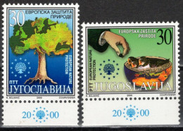 Yugoslavia 2000 - European Nature Protection - Mi 2973-2974 - MNH**VF - Unused Stamps