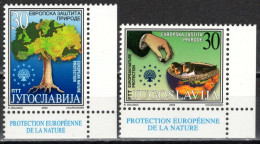 Yugoslavia 2000 - European Nature Protection - Mi 2973-2974 - MNH**VF - Unused Stamps