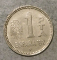 Espagne 1 Peseta 1982 Coupe Du Monde - 1 Peseta