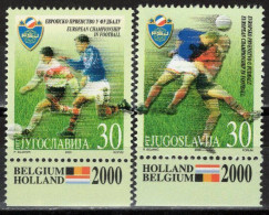 Yugoslavia 2000 - European Football Championship - Mi 2977-2978 - MNH**VF - Unused Stamps