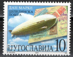 Yugoslavia 2000 - Centenary Of The Zeppelin And Zeppelin Post - Mi 2984 - MNH**VF - Unused Stamps