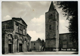 CASCINA (PI)   PIAZZA  DELLA  CHIESA         2 SCAN (VIAGGIATA) - Pisa