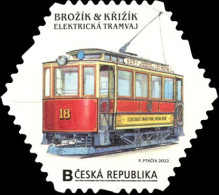 **1166 Czech Republic Tramway Of Brozik And Krizik 2022 - Tranvie