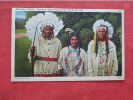 Cherokee Indians.  Cherokee Reservation NC     Ref 6444 - Indiens D'Amérique Du Nord