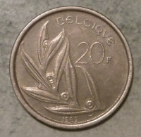 Belgique 20 Francs 1982 (fr) - 20 Francs