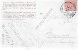 485)Postzegels > Europa > België > 1909-1951 > 1919-34 >Gecensureerde Postkaart Met 1 Postzegel (19485) - Brieven En Documenten