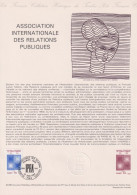 1980 FRANCE Document De La Poste Association Des Relations Publiques N° 2091 - Documenten Van De Post